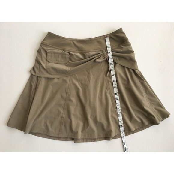 Athleta Wherever Skirt Skort Tan 2 - Picture 6 of 7